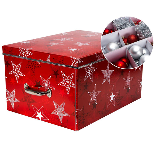 Cardboard Christmas Decorations Storage Box