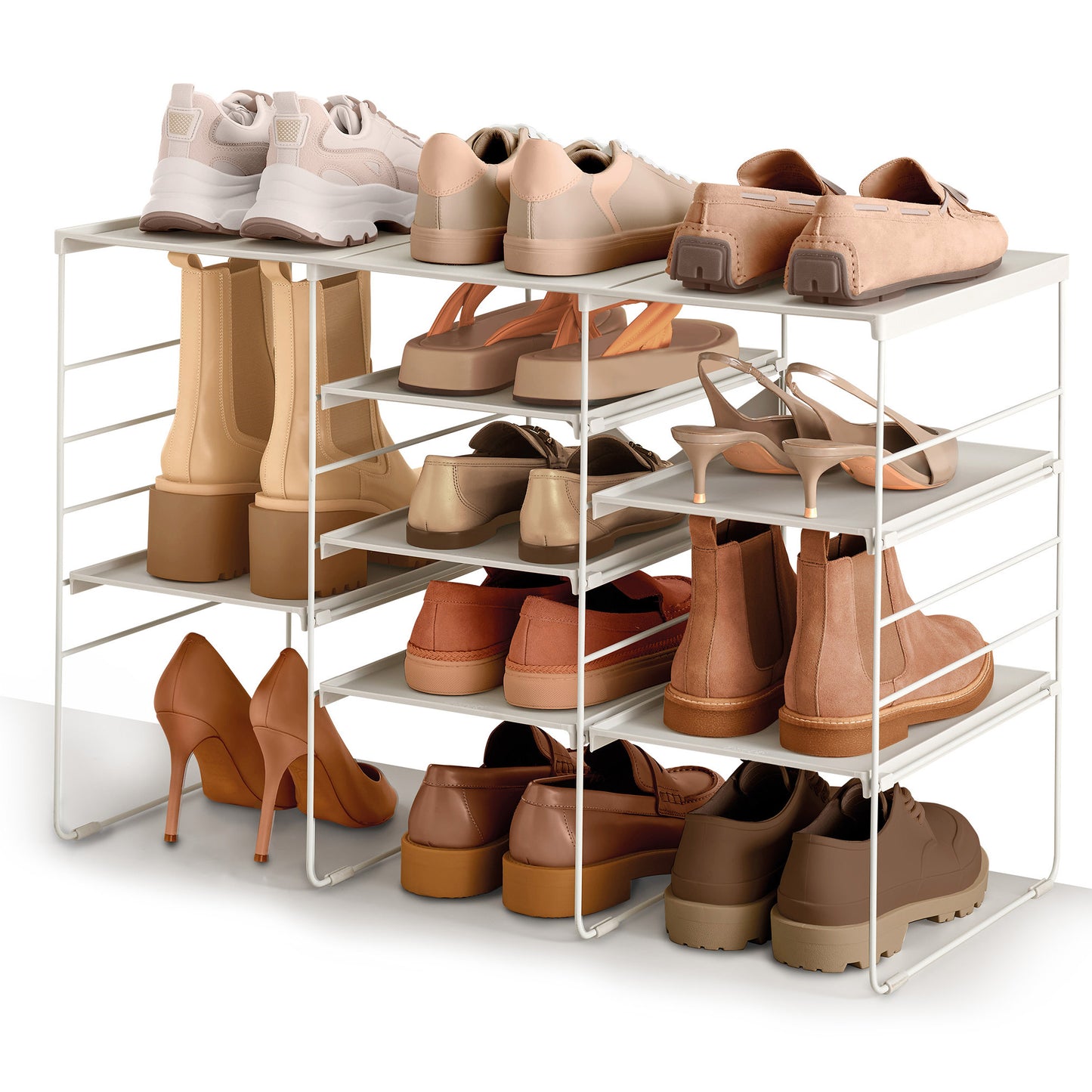 Joseph Joseph Level Adjustable Shoe Rack - Large