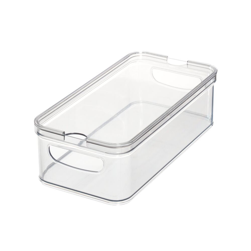 iDesign Crisp Bin w/ Sliding Tray – Not A Boring Box