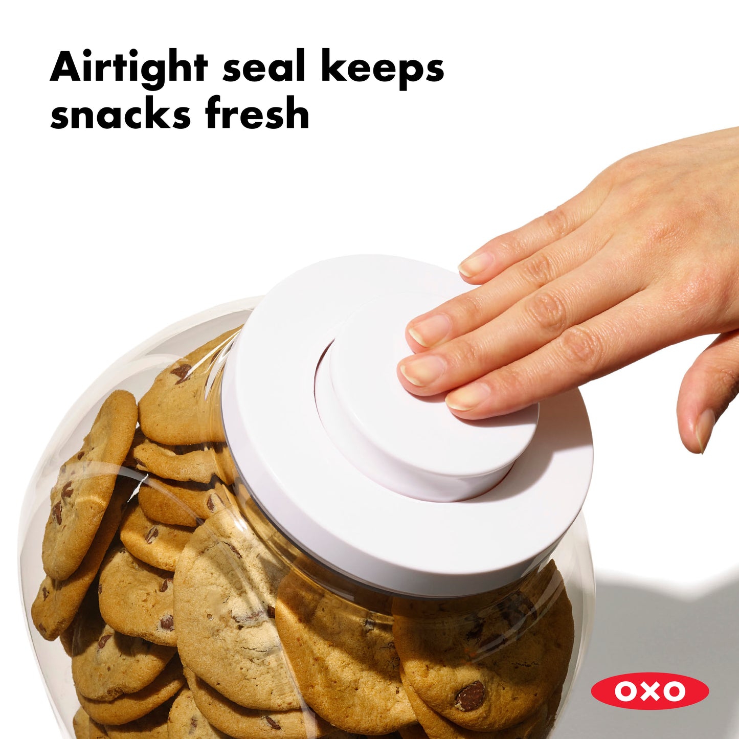 OXO Good Grips POP Cookie Container, Square, 2.8L